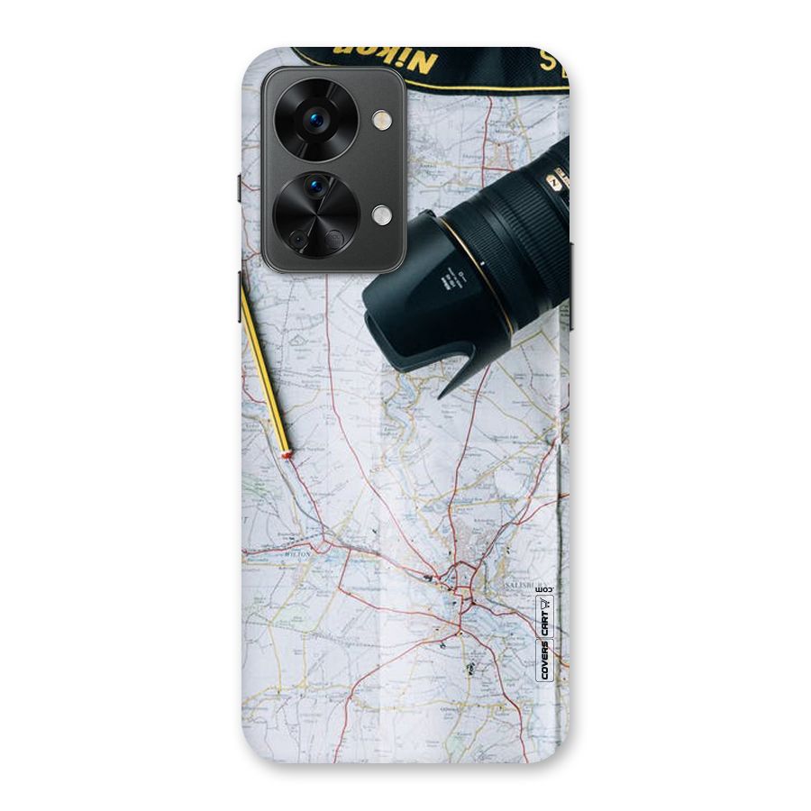 Map And Camera Back Case for OnePlus Nord 2T
