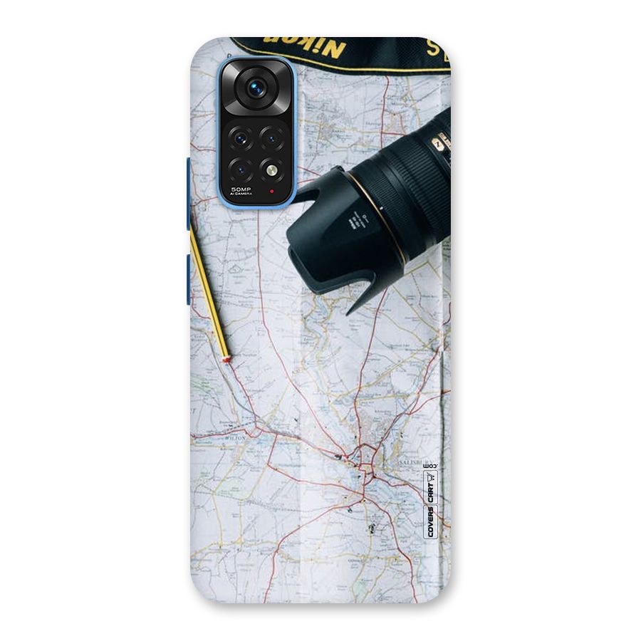 Map And Camera Back Case for Redmi Note 11S