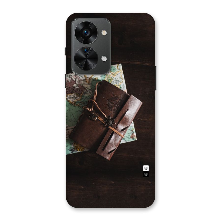 Map Journal Back Case for OnePlus Nord 2T