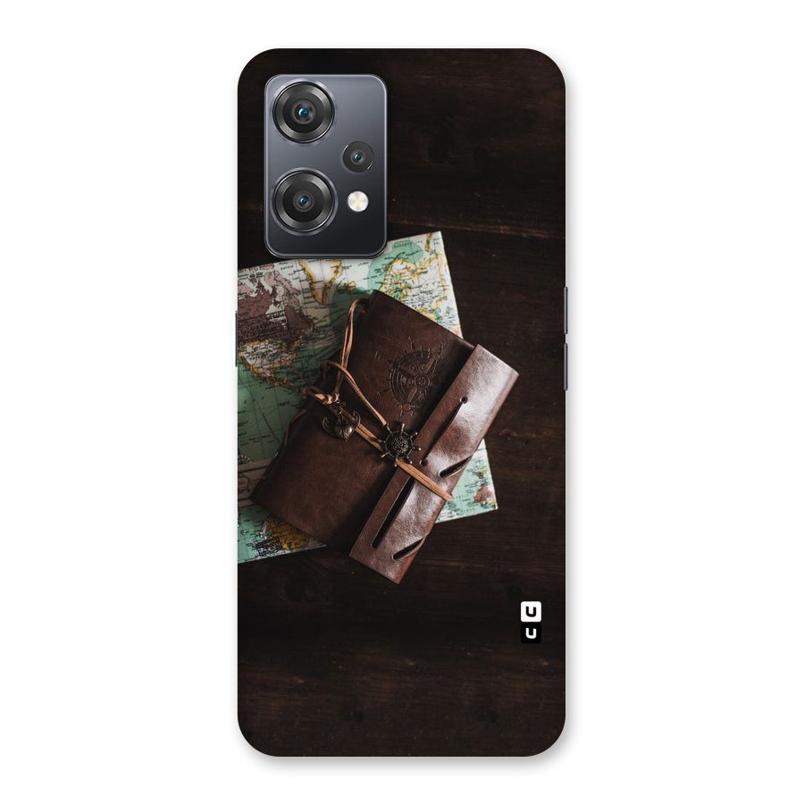 Map Journal Back Case for OnePlus Nord CE 2 Lite 5G