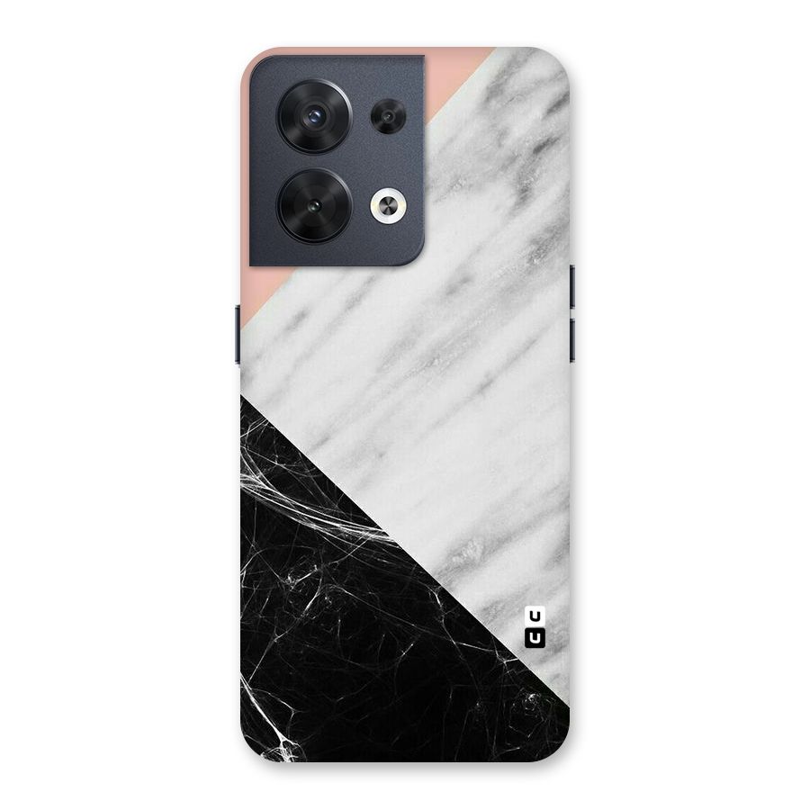 Marble Cuts Back Case for Oppo Reno8 5G