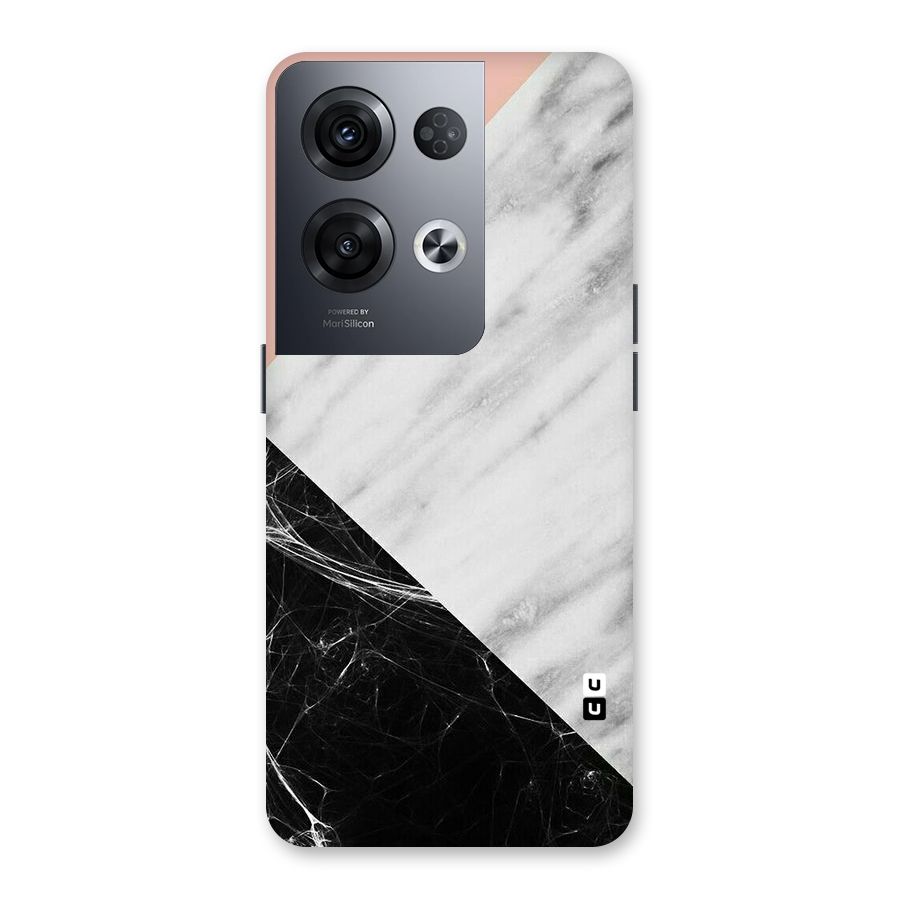 Marble Cuts Back Case for Oppo Reno8 Pro 5G