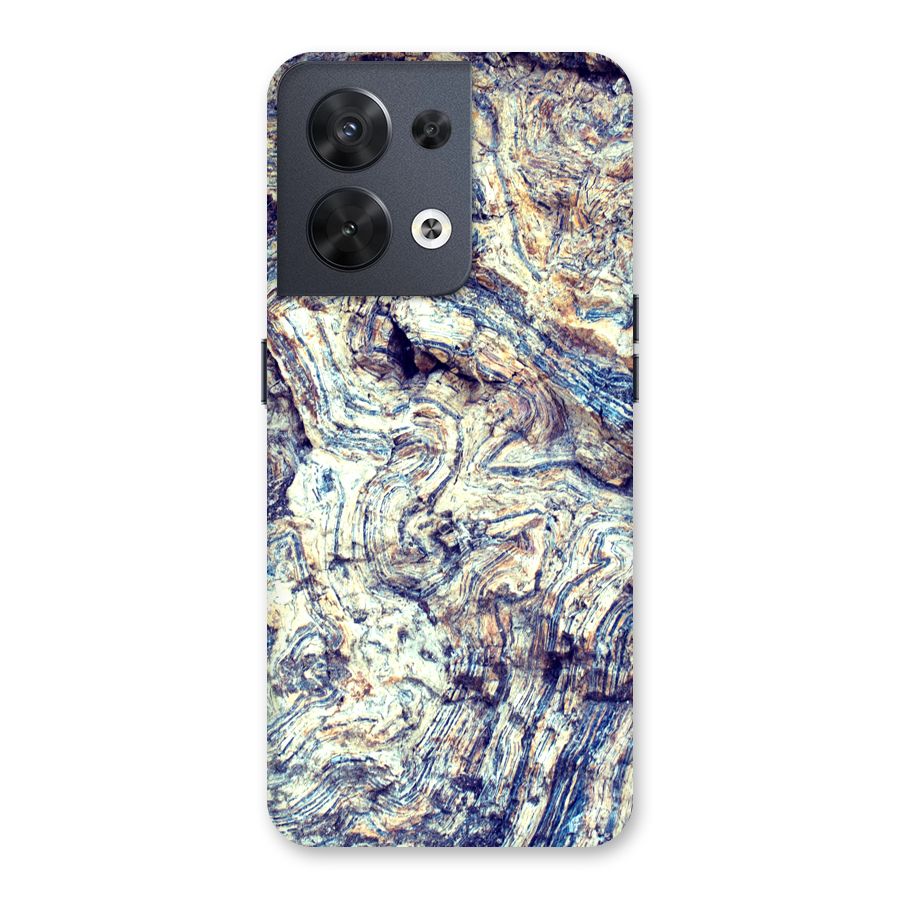 Marble Pattern Back Case for Oppo Reno8 5G