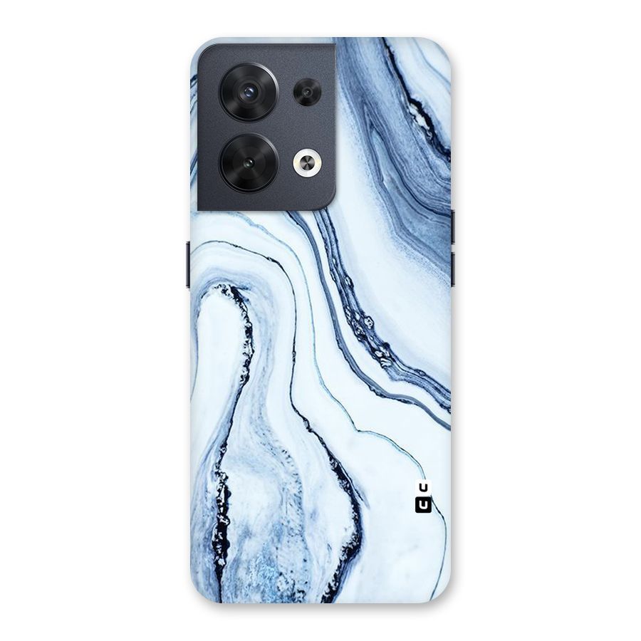 Marble Style (Printed) Back Case for Oppo Reno8 5G