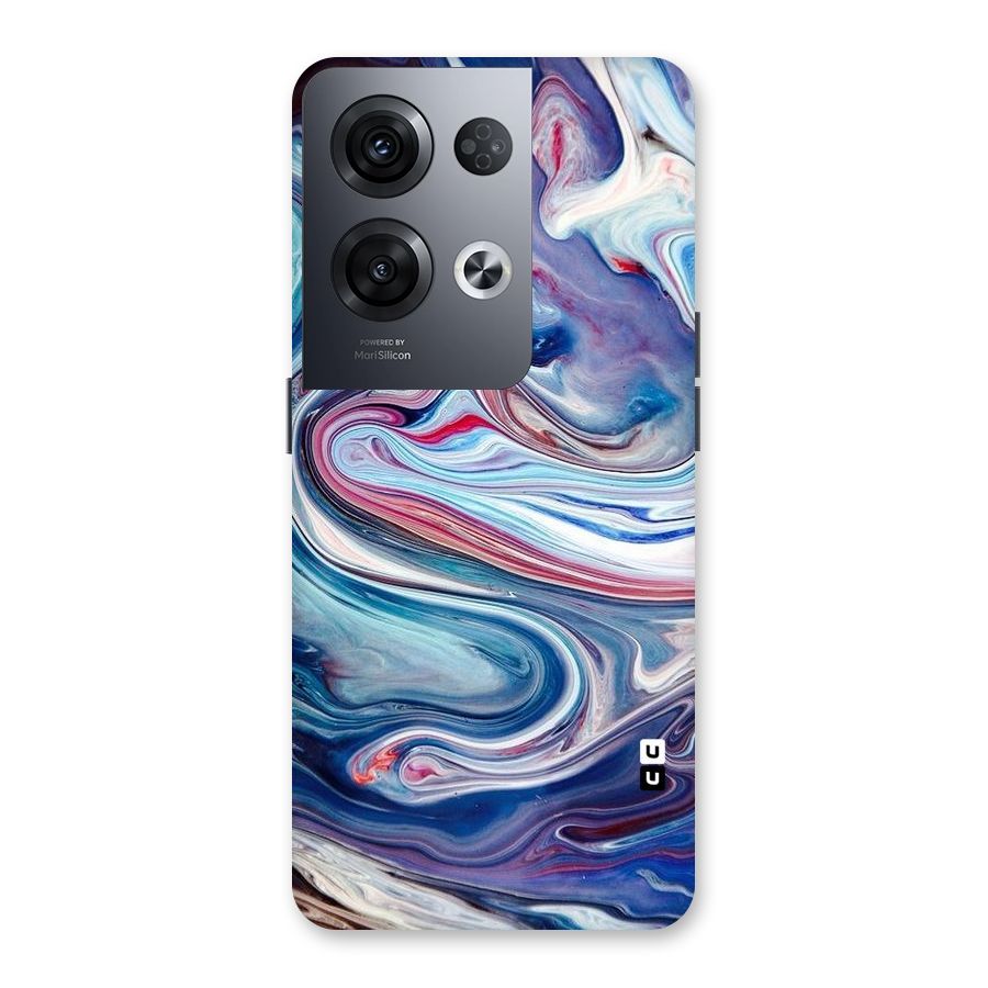 Marble Style Printed Back Case for Oppo Reno8 Pro 5G
