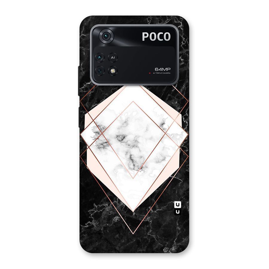 Marble Texture Print Back Case for Poco M4 Pro 4G
