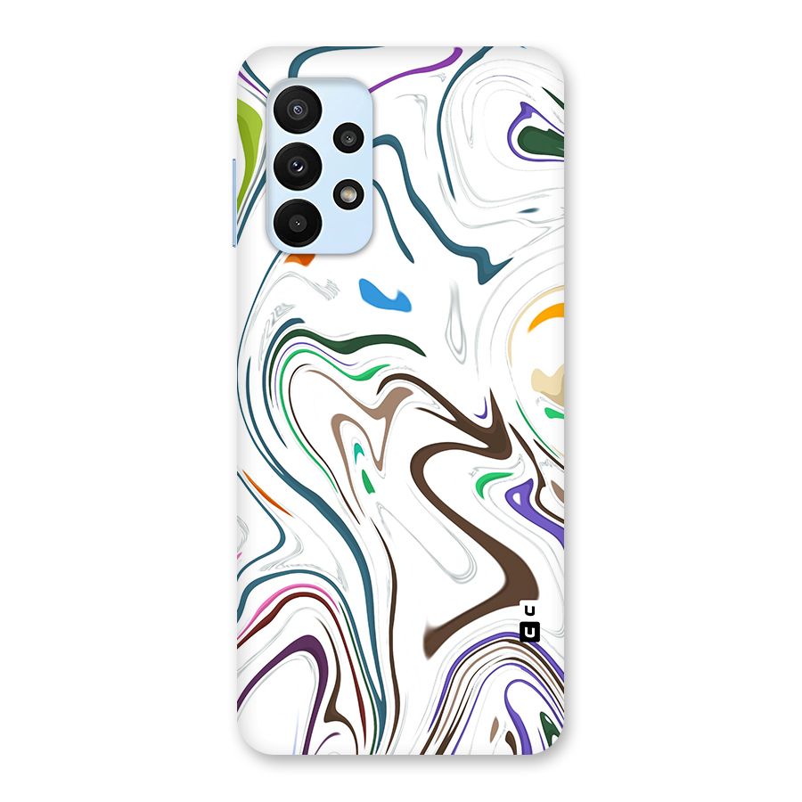 Marbled Printed Art Back Case for Galaxy A23