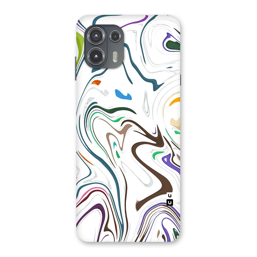 Marbled Printed Art Back Case for Motorola Edge 20 Fusion