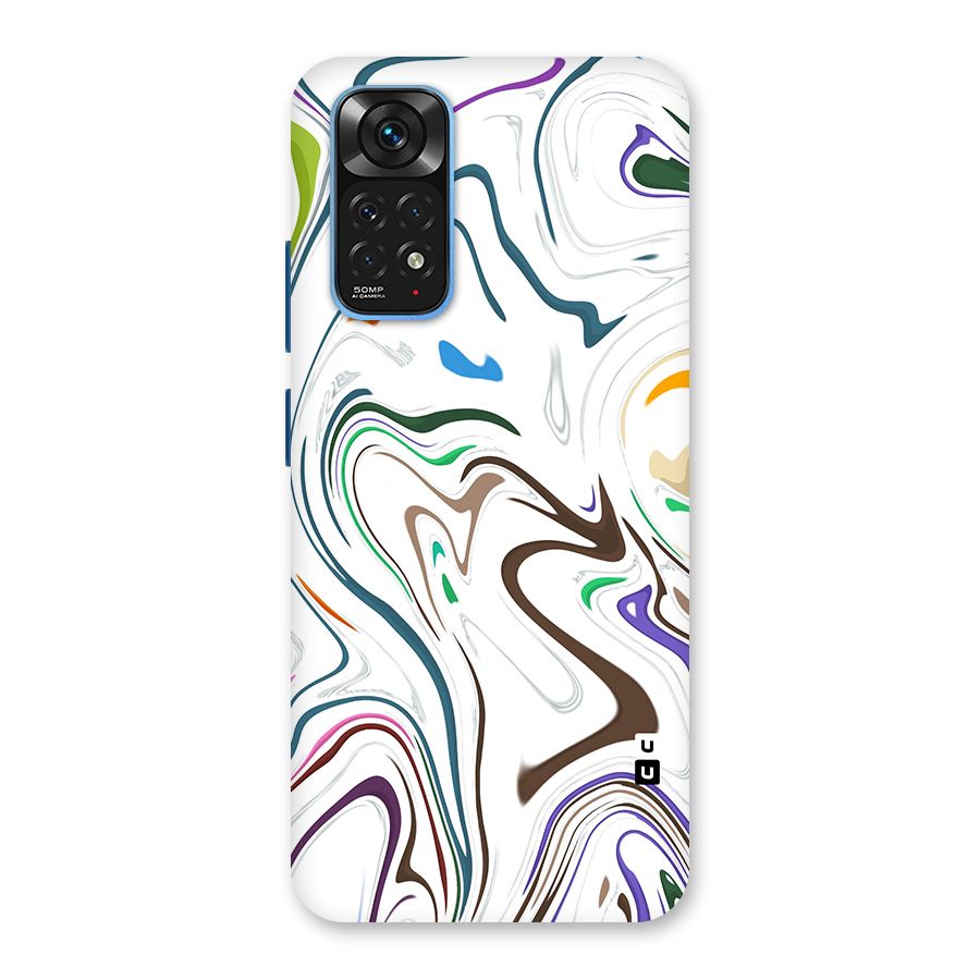 Marbled Printed Art Back Case for Redmi Note 11S