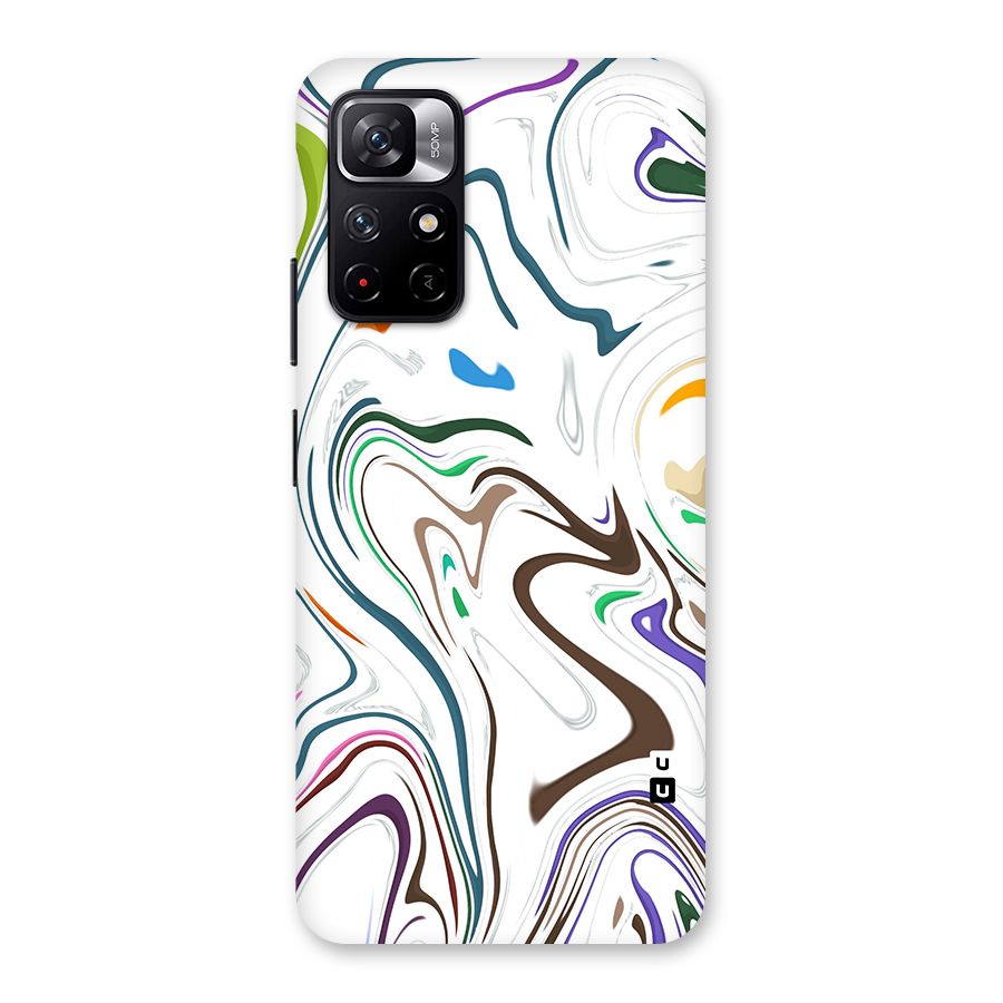 Marbled Printed Art Back Case for Redmi Note 11T 5G