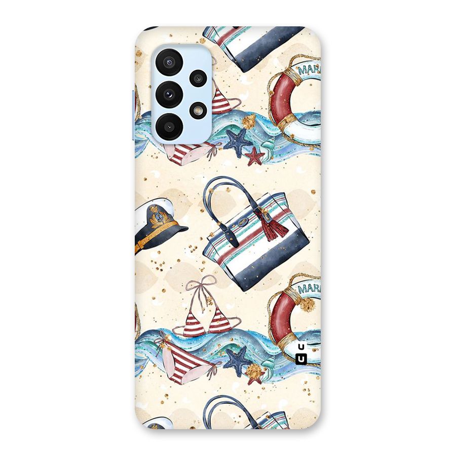 Marine Bag Design Back Case for Galaxy A23