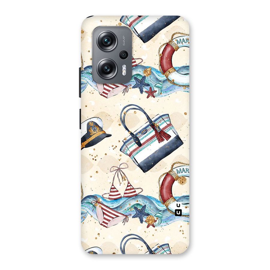 Marine Bag Design Back Case for Redmi K50i