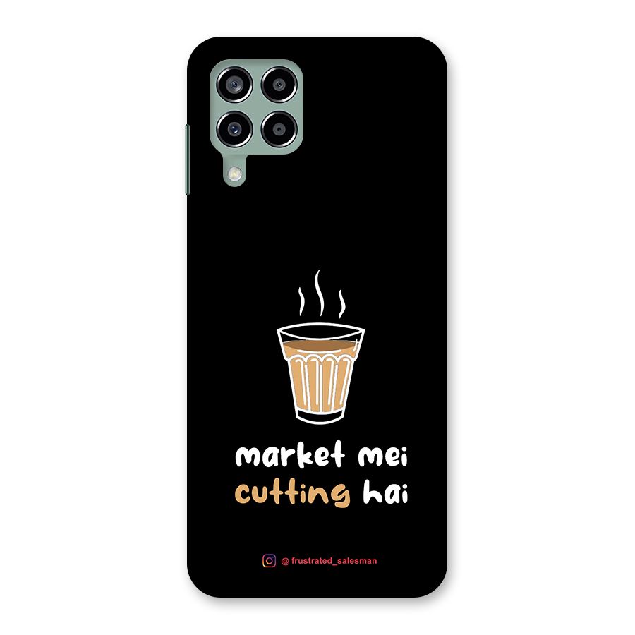 Market Mei Cutting Hai Black Back Case for Galaxy M33