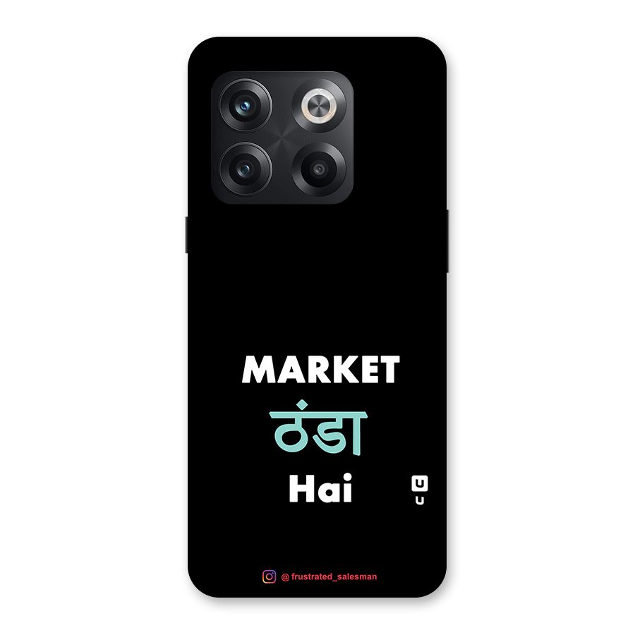 Market Thanda Hai Black Back Case for OnePlus 10T