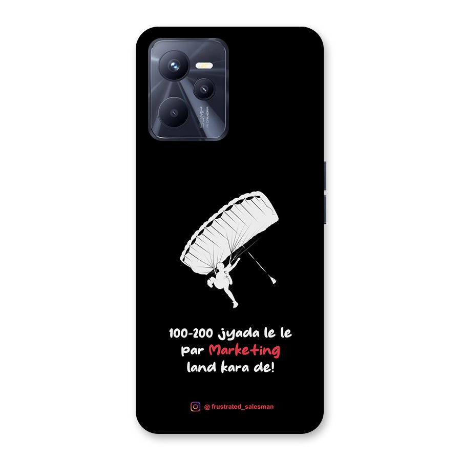 Marketing Land Kara De Black Back Case for Realme C35