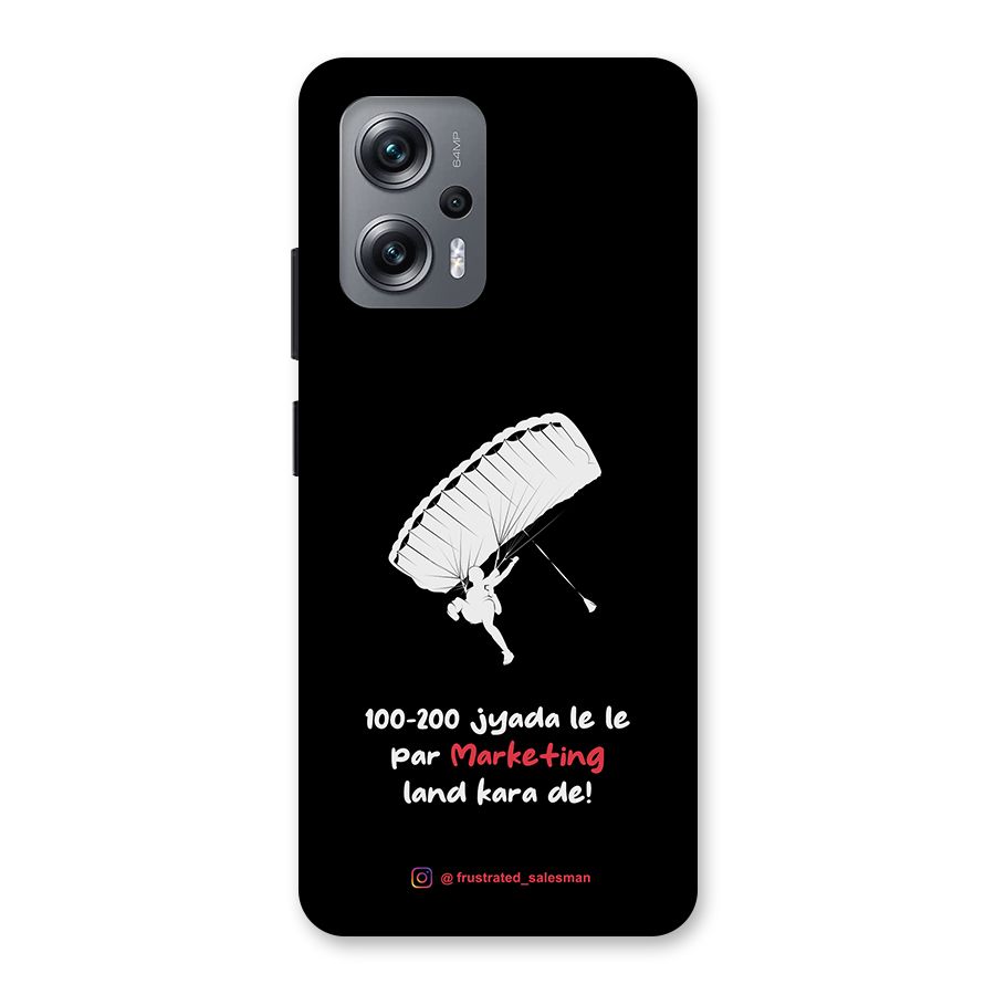 Marketing Land Kara De Black Back Case for Redmi K50i