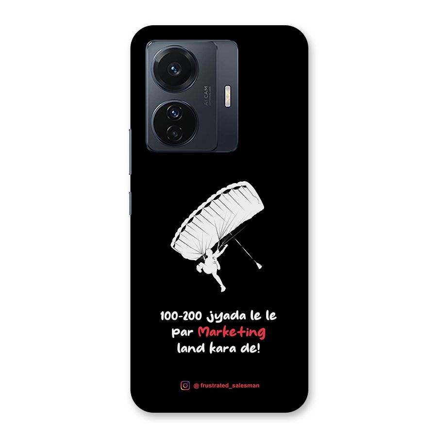 Marketing Land Kara De Black Back Case for Vivo T1 Pro