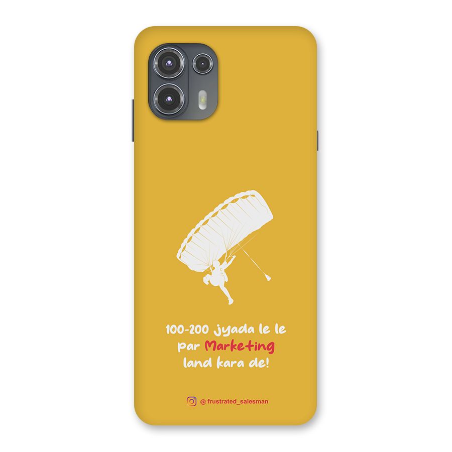 Marketing Land Kara De Mustard Yellow Back Case for Motorola Edge 20 Fusion