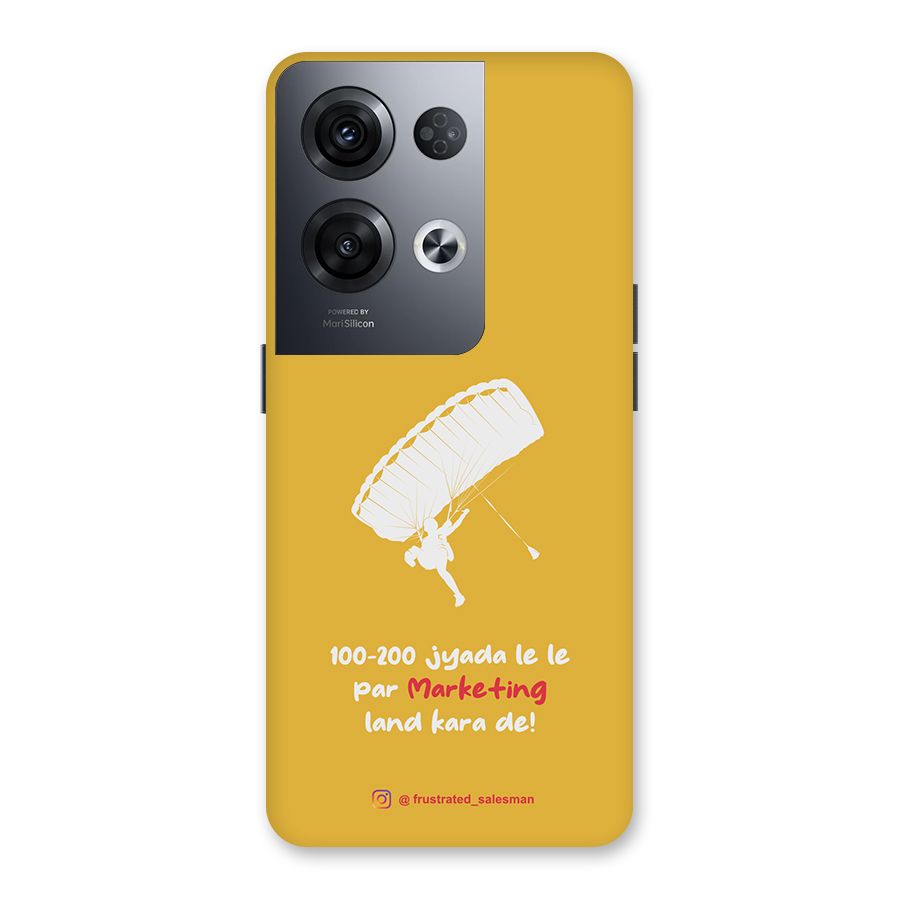 Marketing Land Kara De Mustard Yellow Back Case for Oppo Reno8 Pro 5G