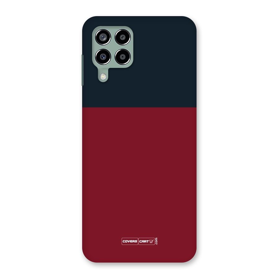 Maroon and Navy Blue Back Case for Galaxy M33