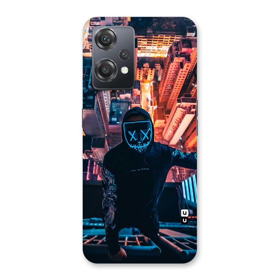 Mask Guy Climbing Building Back Case for OnePlus Nord CE 2 Lite 5G