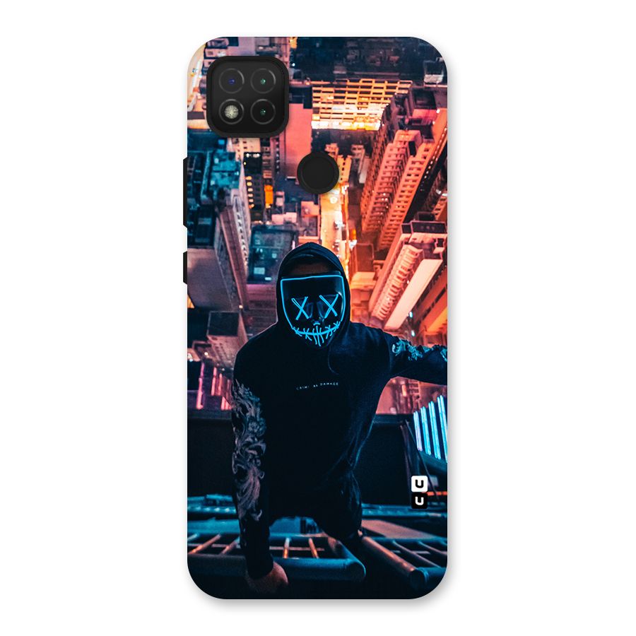 Mask Guy Climbing Building Back Case for Redmi 9 Activ