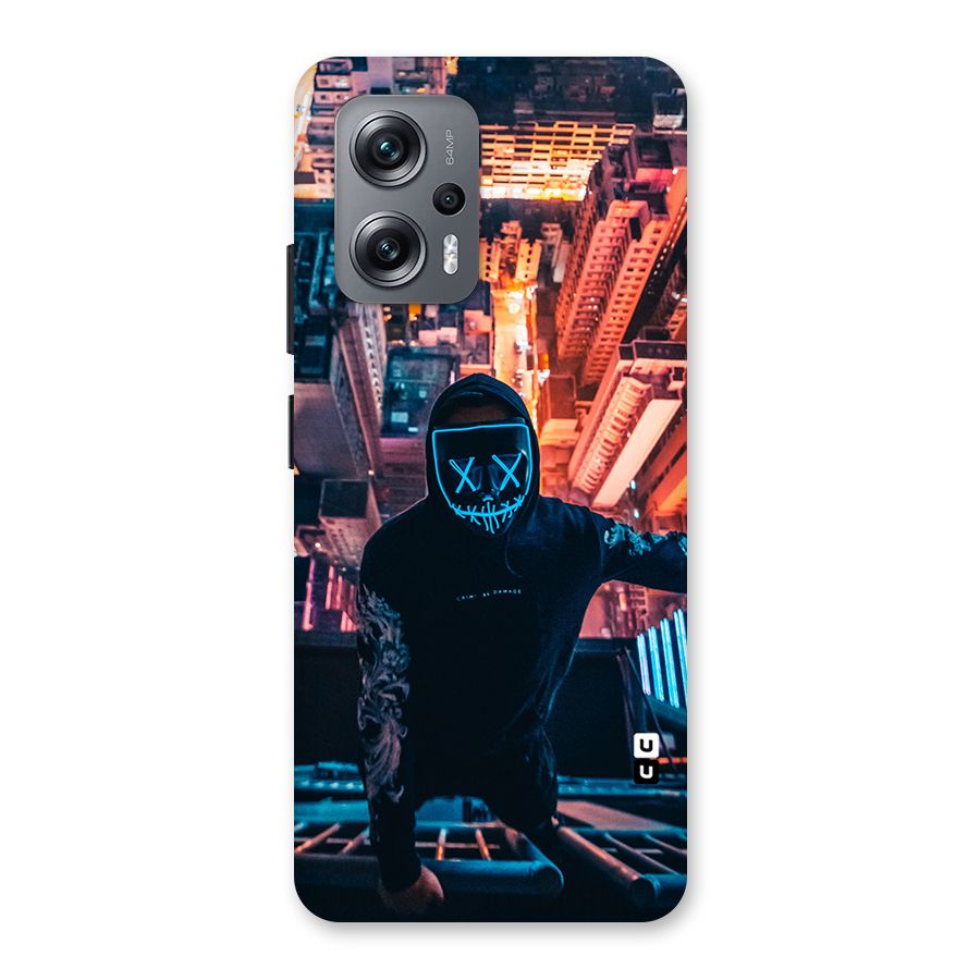 Mask Guy Climbing Building Back Case for Redmi K50i