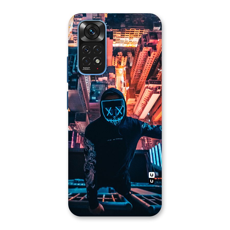 Mask Guy Climbing Building Back Case for Redmi Note 11S