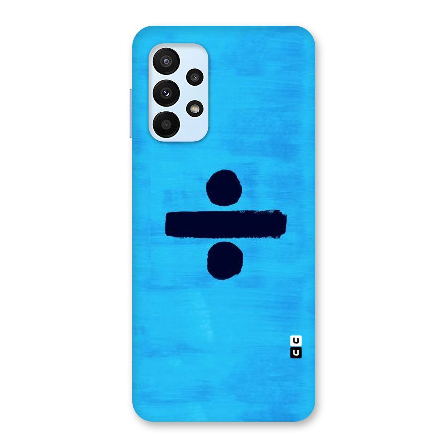 Math And Blue Back Case for Galaxy A23
