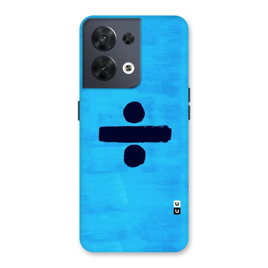 Math And Blue Back Case for Oppo Reno8 5G