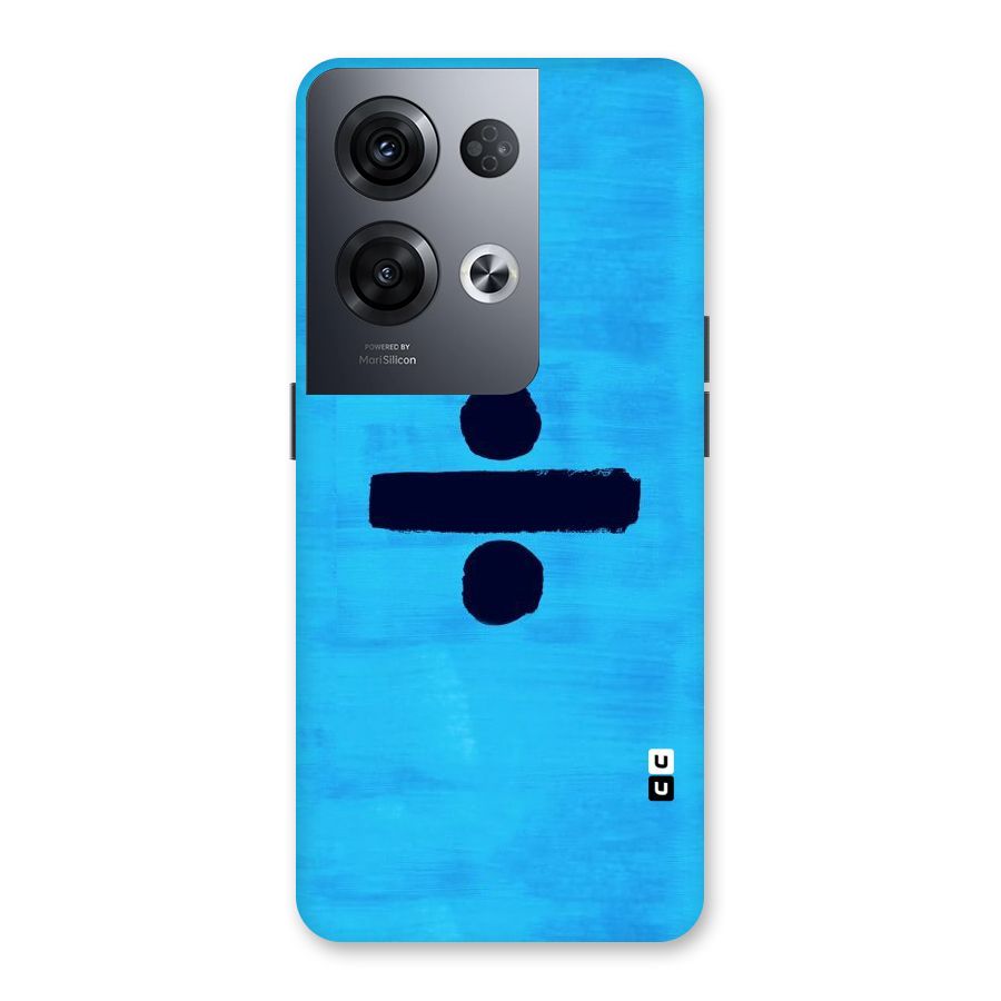 Math And Blue Back Case for Oppo Reno8 Pro 5G