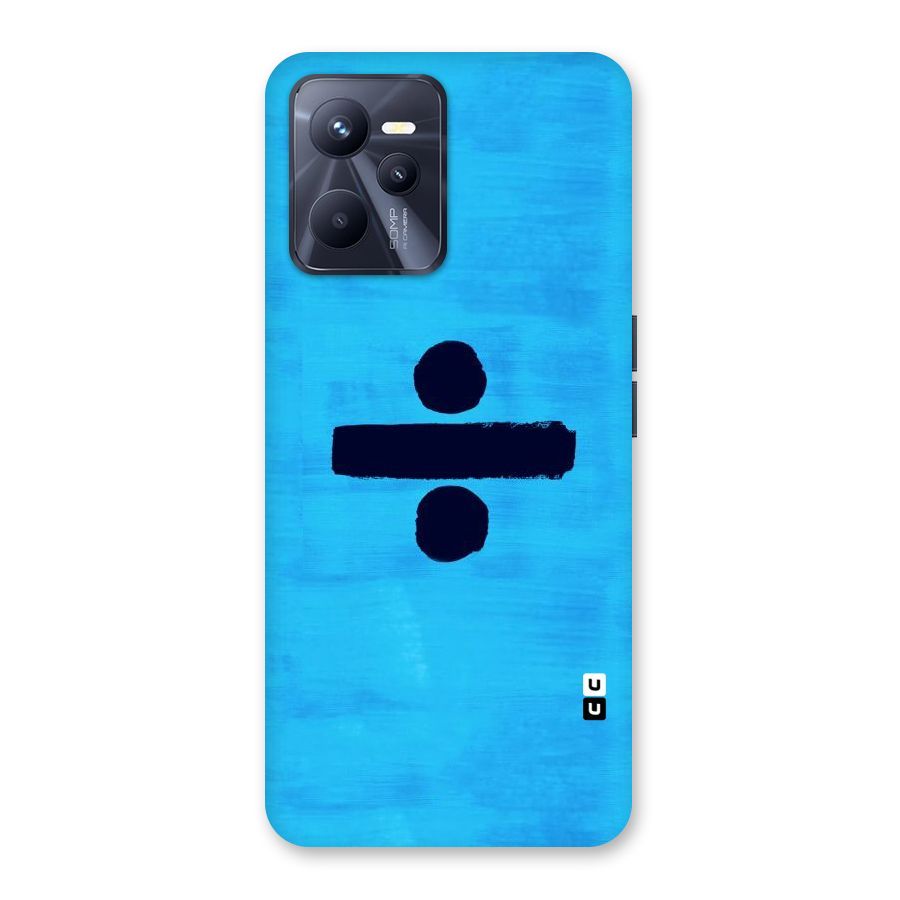 Math And Blue Back Case for Realme C35