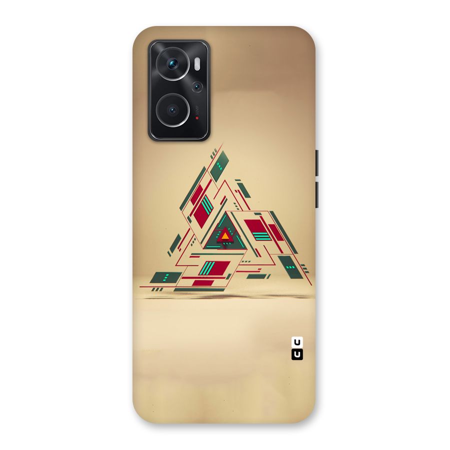 Maze Triangle Back Case for Oppo K10 4G