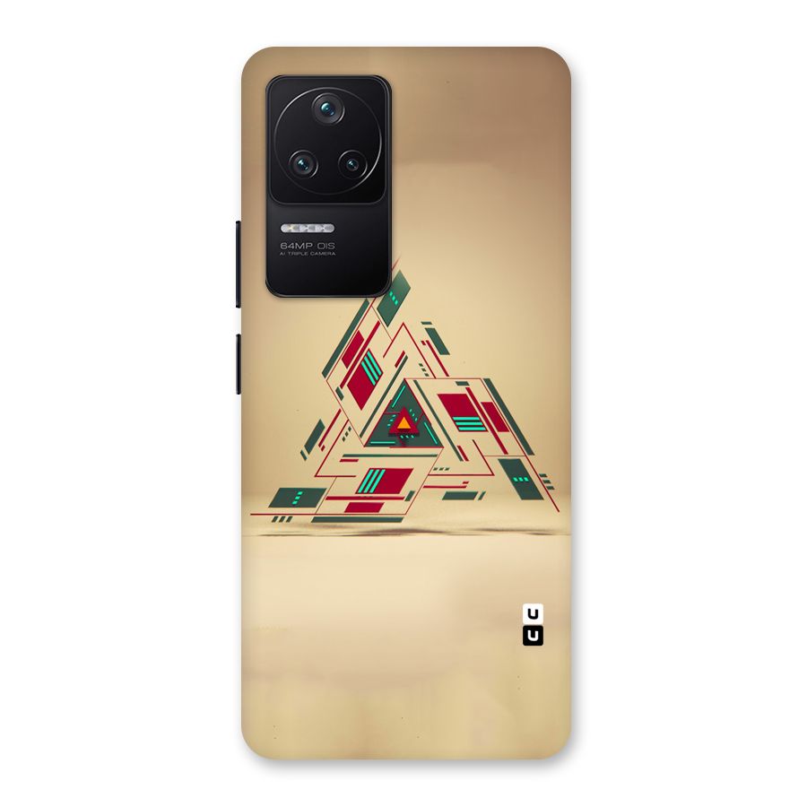 Maze Triangle Back Case for Poco F4 5G