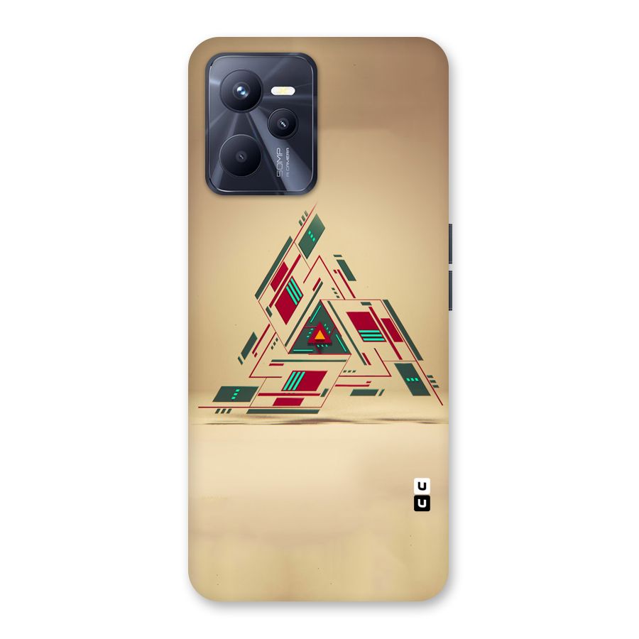Maze Triangle Back Case for Realme C35