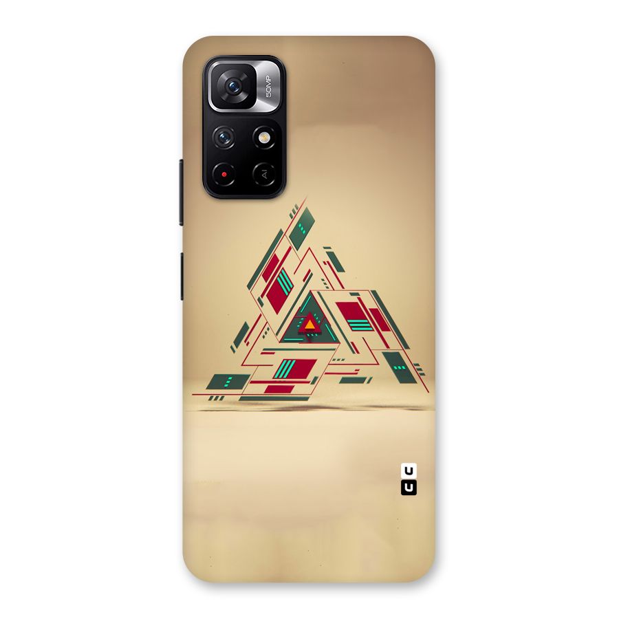 Maze Triangle Back Case for Redmi Note 11T 5G