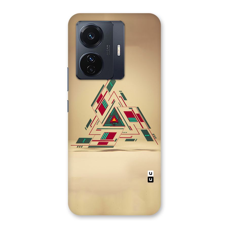 Maze Triangle Back Case for Vivo T1 Pro