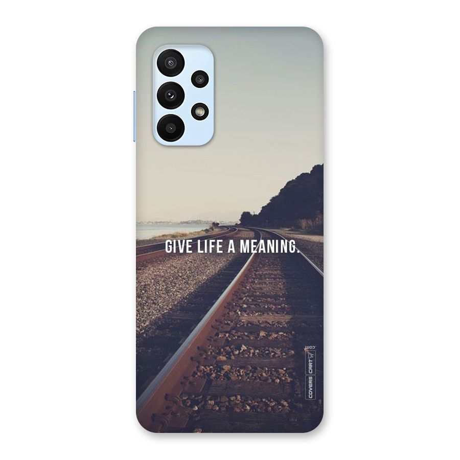 Meaning To Life Back Case for Galaxy A23