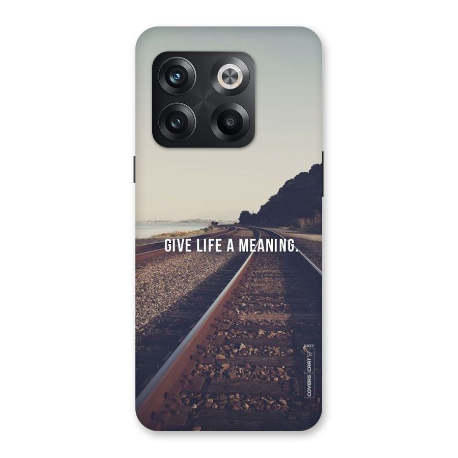 Meaning To Life Back Case for OnePlus 10T