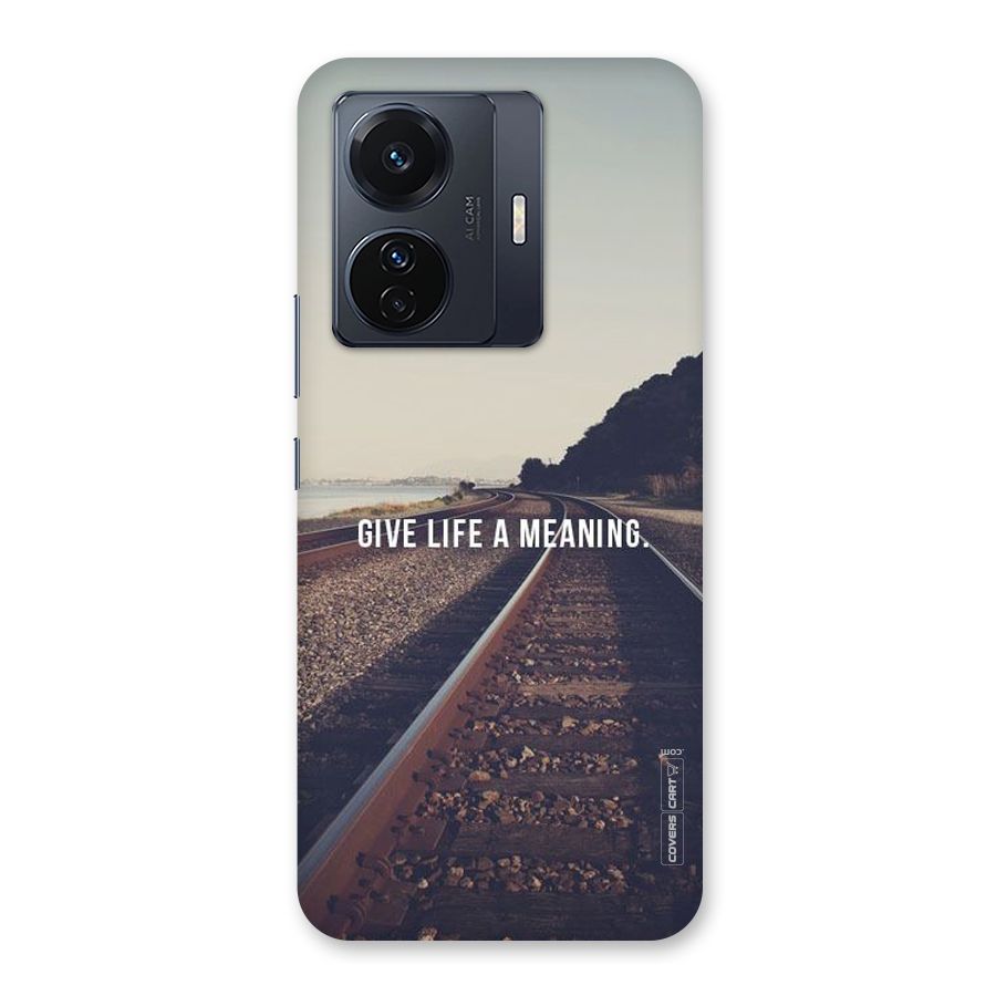 Meaning To Life Back Case for Vivo T1 Pro