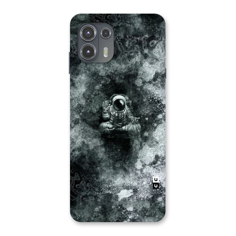 Meditating Spaceman Back Case for Motorola Edge 20 Fusion