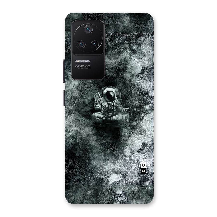 Meditating Spaceman Back Case for Poco F4 5G
