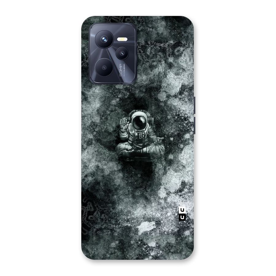 Meditating Spaceman Back Case for Realme C35