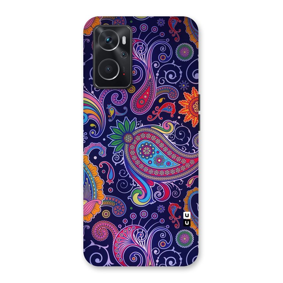 Mehendi Pattern Back Case for Oppo K10 4G