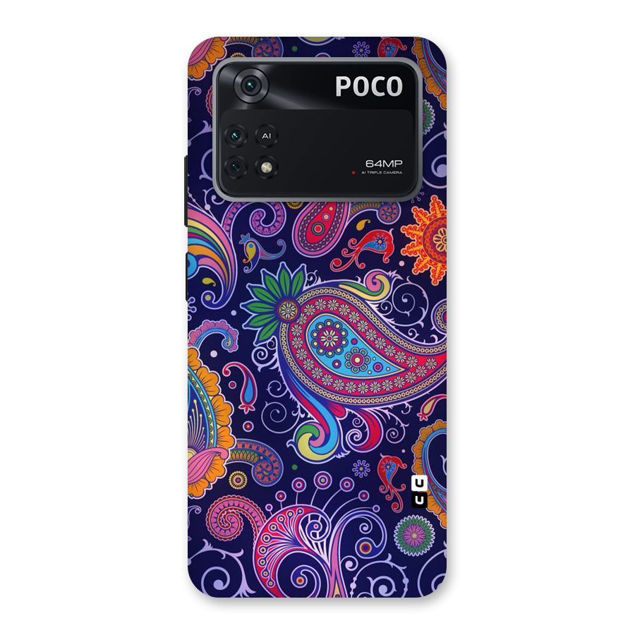 Mehendi Pattern Back Case for Poco M4 Pro 4G