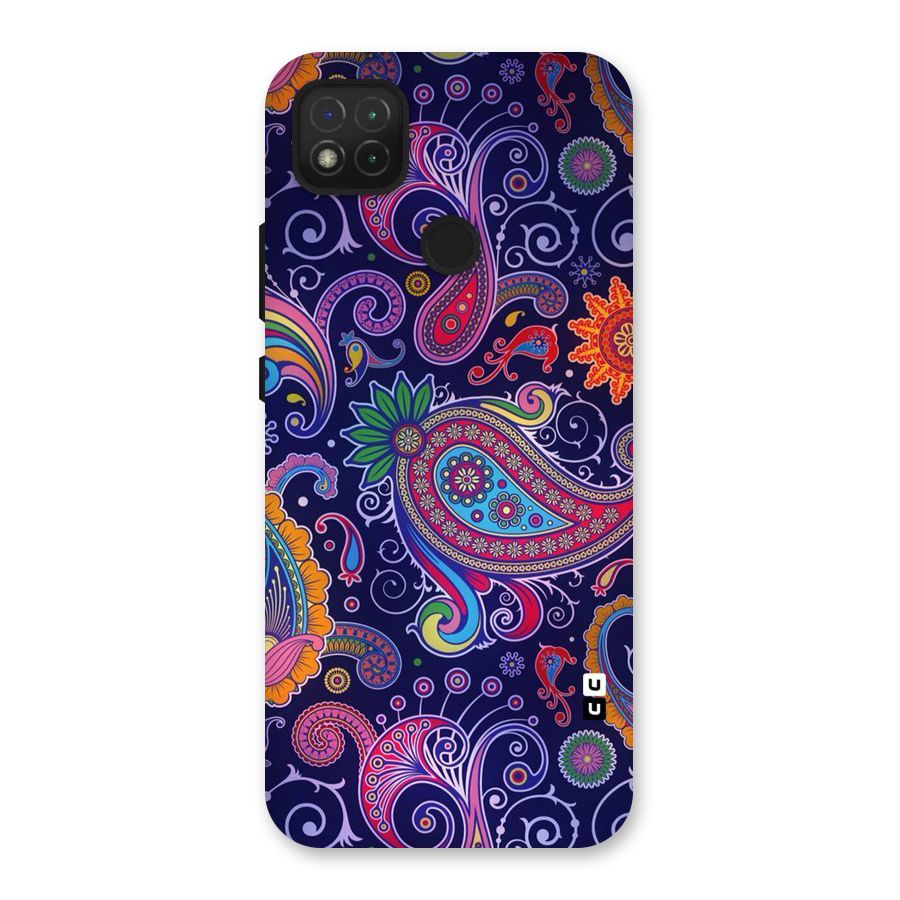 Mehendi Pattern Back Case for Redmi 9 Activ