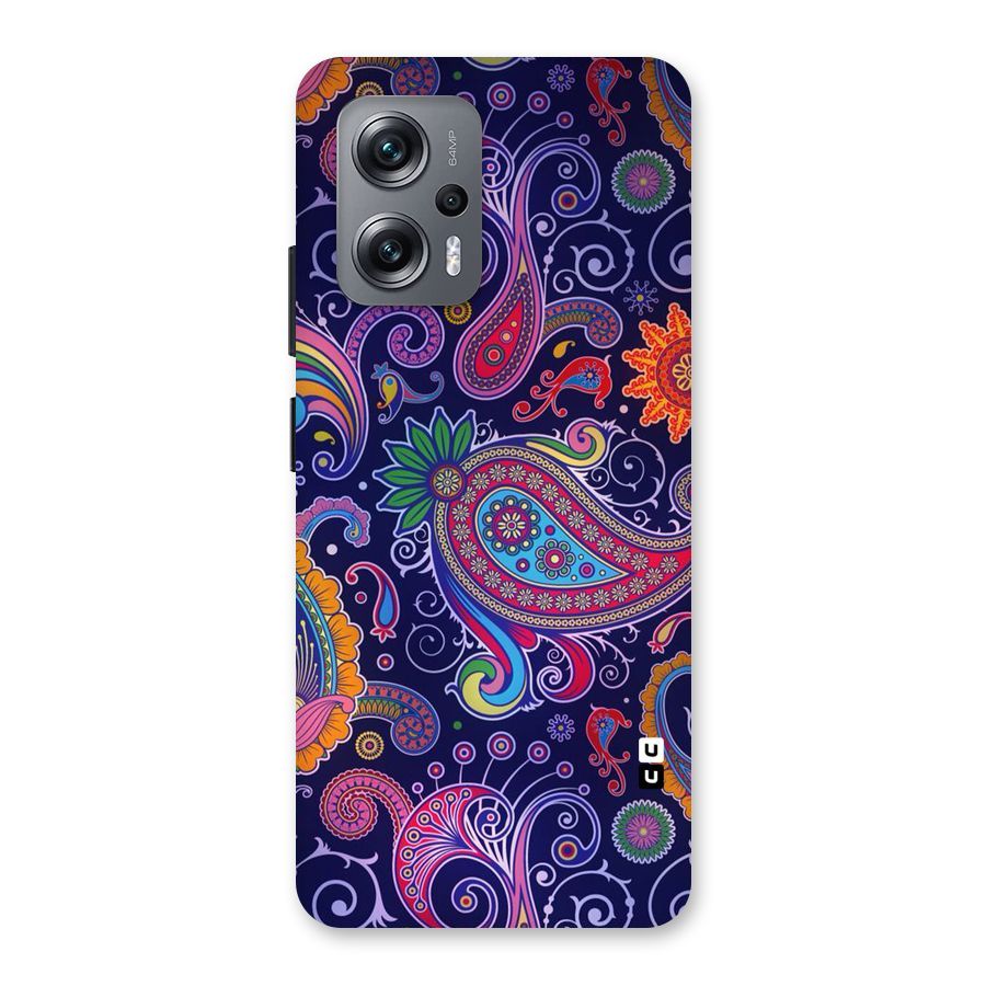 Mehendi Pattern Back Case for Redmi K50i