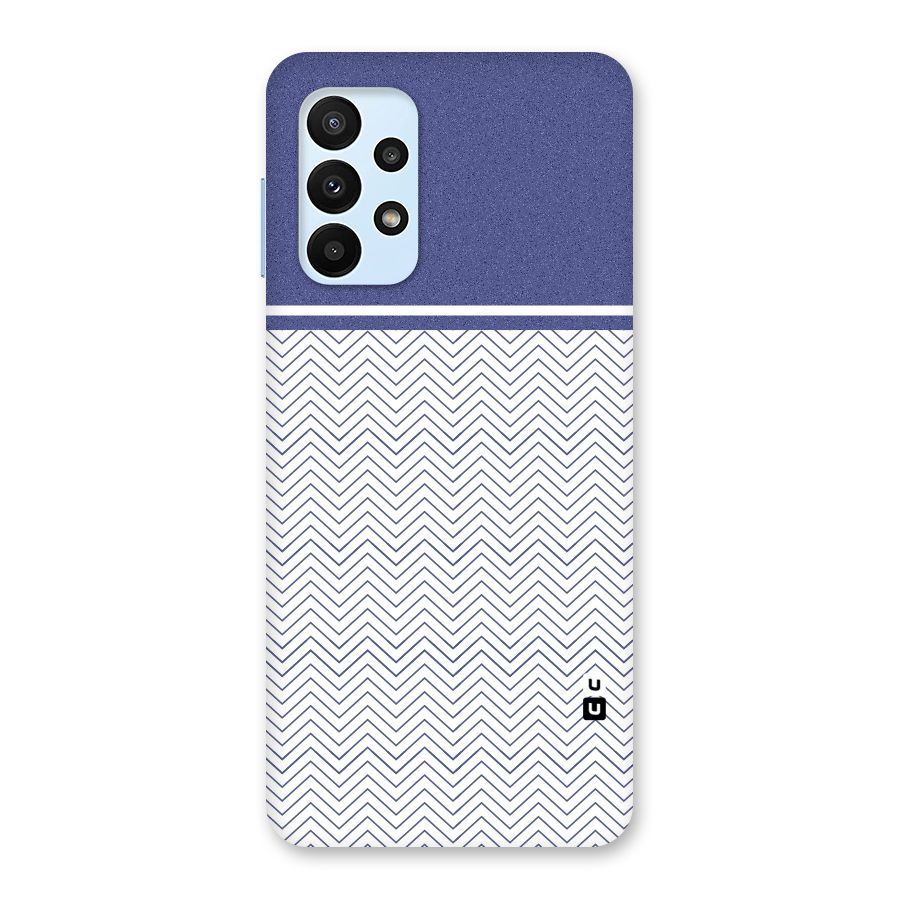 Melange Striped Pattern Back Case for Galaxy A23