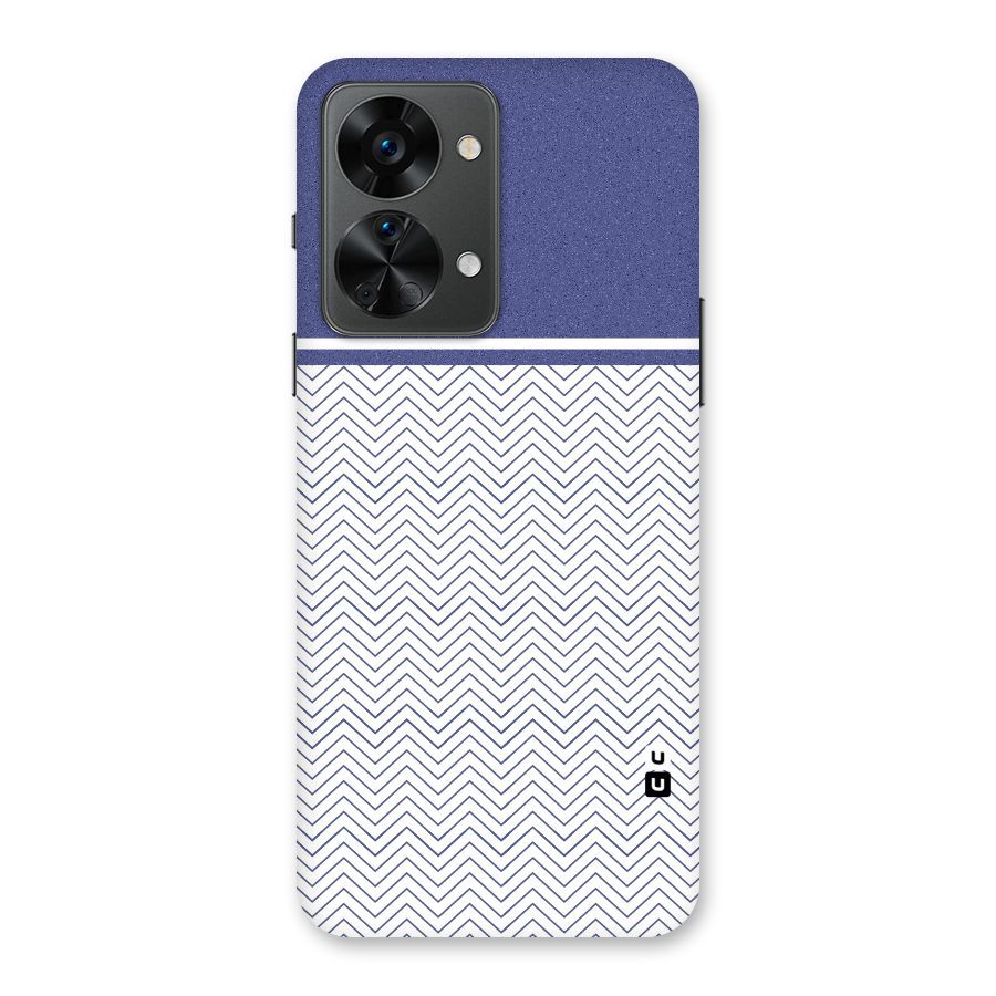 Melange Striped Pattern Back Case for OnePlus Nord 2T