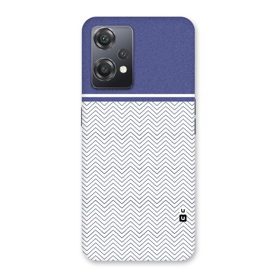 Melange Striped Pattern Back Case for OnePlus Nord CE 2 Lite 5G